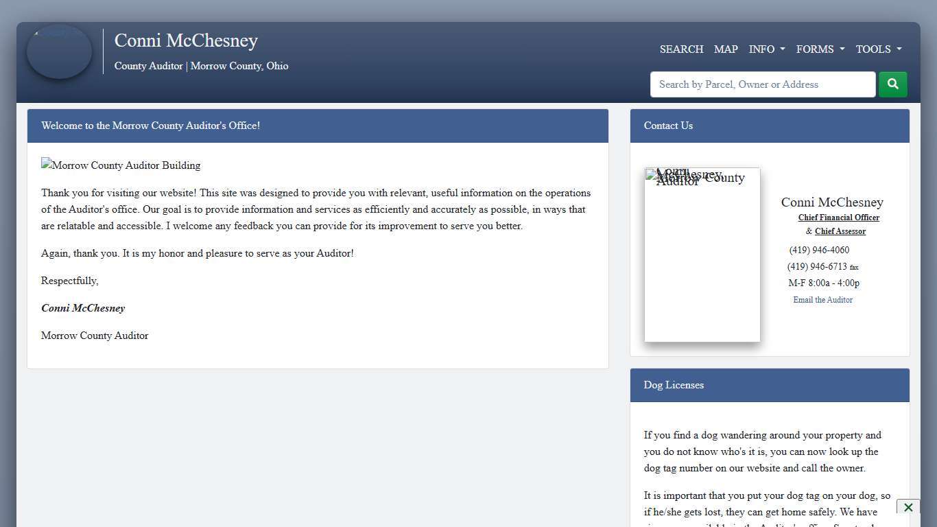 Home - County Auditor Website, Morrow County, Ohio